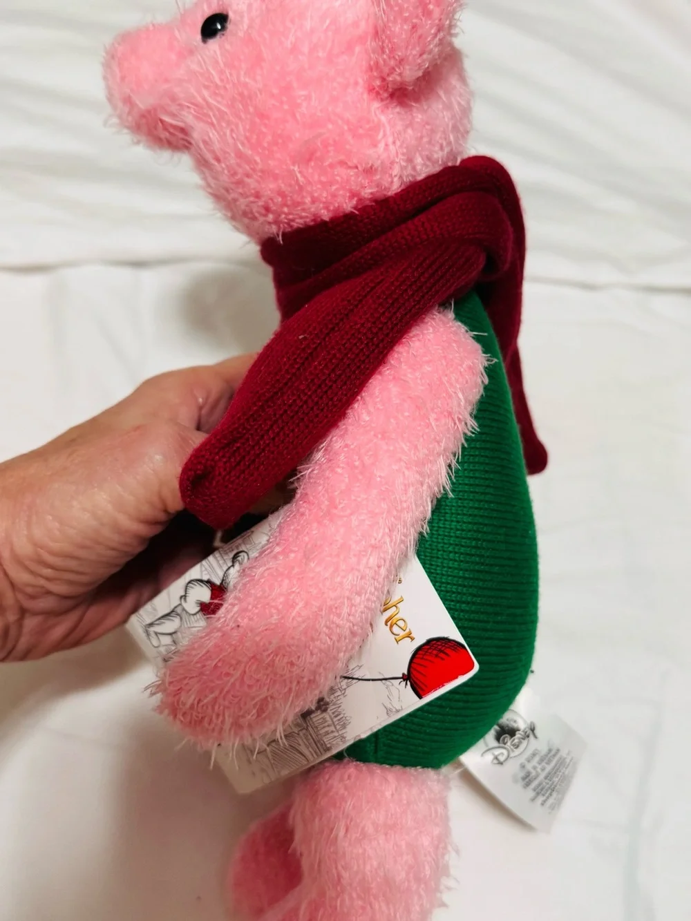Disney Exclusive Christopher Robin Piglet Plush